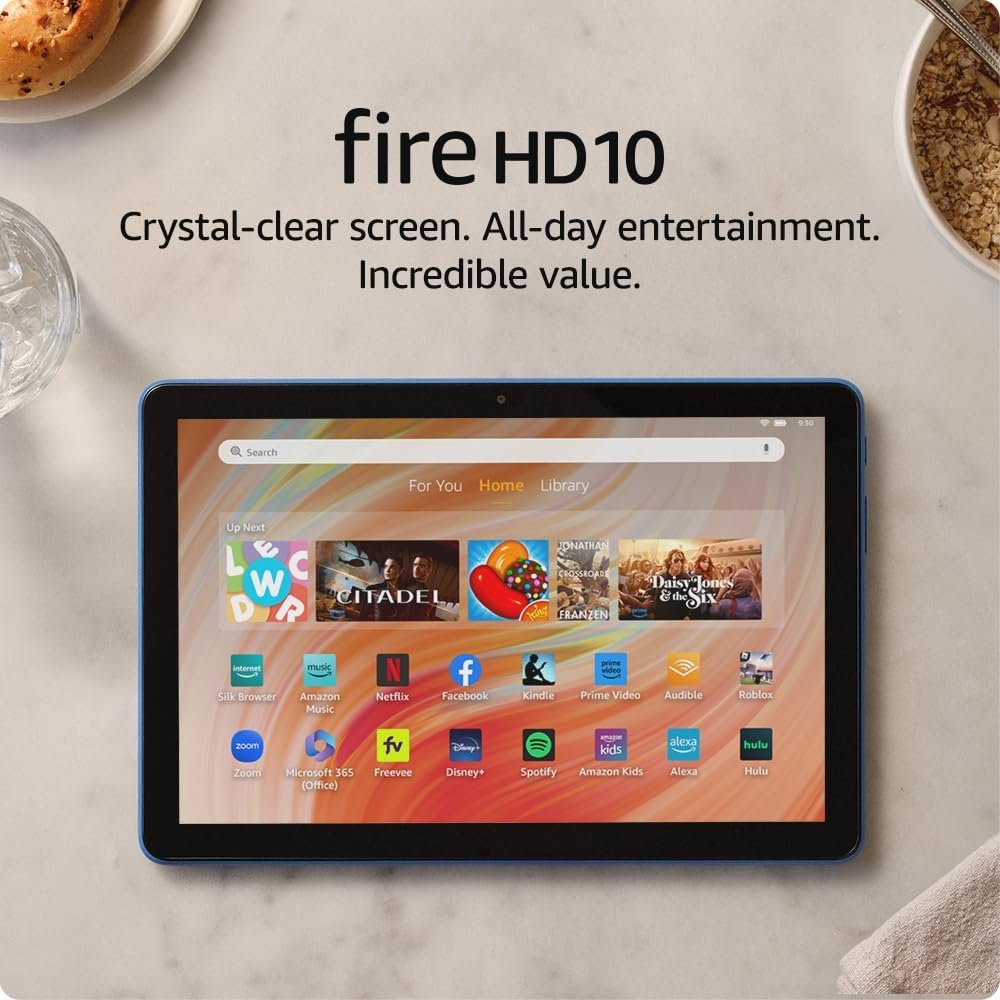 Unwind in Style: Amazon Fire HD 10 Tablet Review - Your Perfect Relaxation Companion!