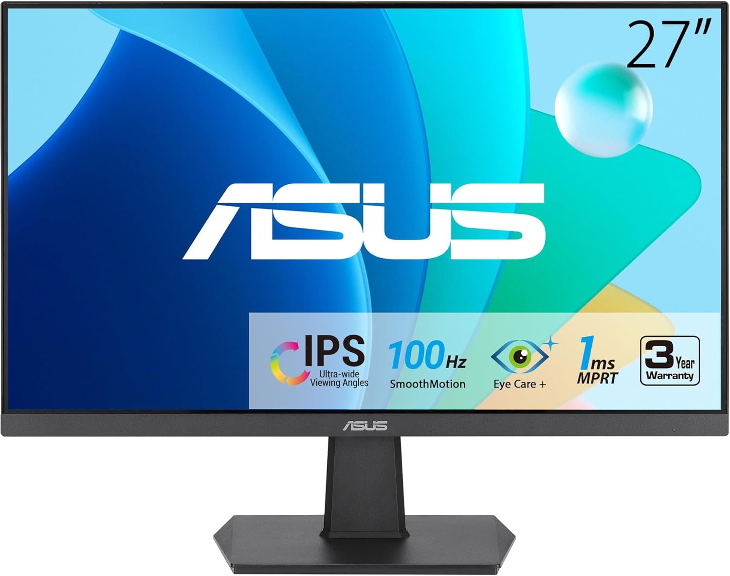 Upgrade Your Setup: ASUS 27" Full HD Monitor Review for Work and Play