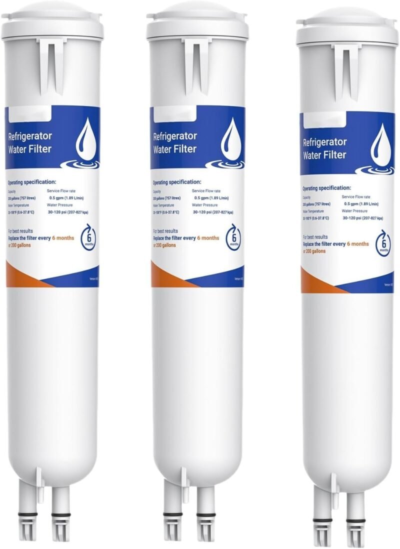 Upgrade Your Water Quality: Review of the 3-Pack Compatible Water Filter Replacement