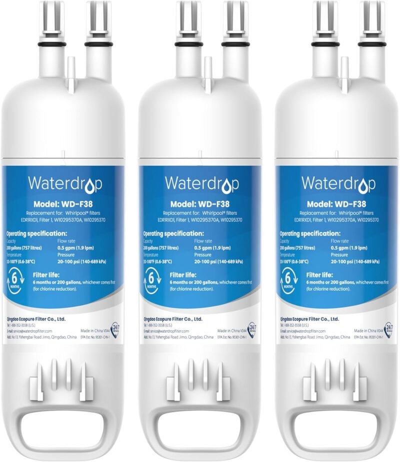 Upgrade Your Water Quality: Waterdrop EDR1RXD1 Refrigerator Filter Review
