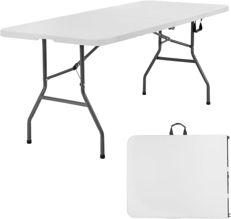 Versatile 6ft PayLessHere Folding Table: Your Go-To for Parties, Weddings, and More!