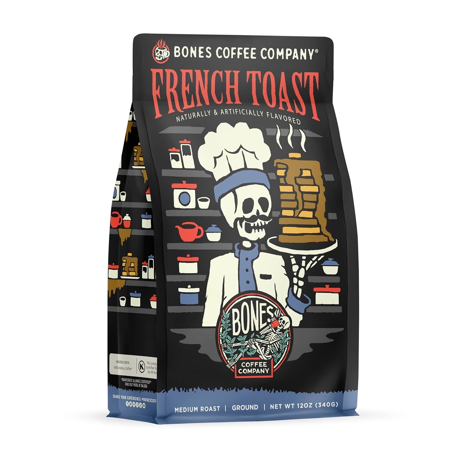 Wake Up to Delight: A Review of Bones Coffee Company's French Toast Flavored Coffee