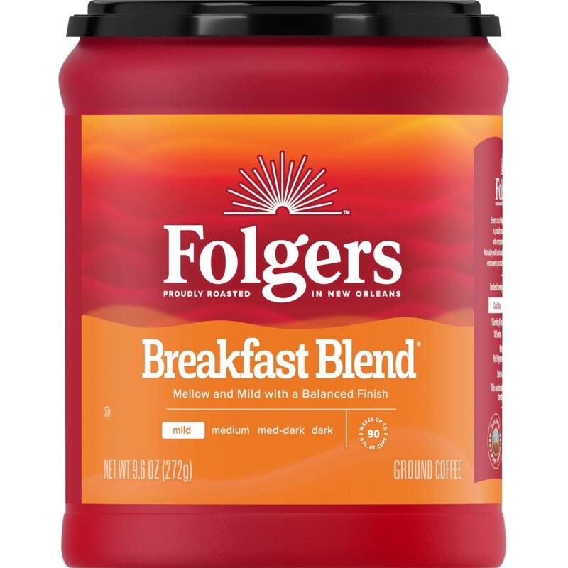 Wake Up to Folgers Breakfast Blend: A Smooth Start to Your Day
