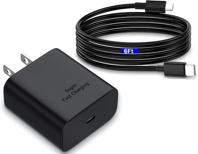 Boost Your Power: Review of the Samsung 45W Super Fast Charger & 6FT USB C Cable