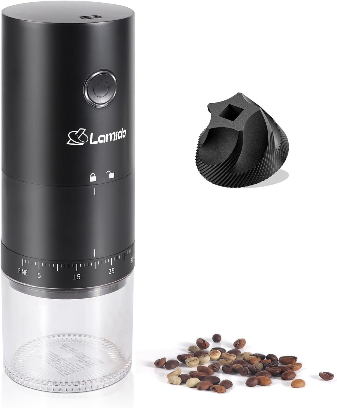 Brew Anywhere: Review of the Portable Electric Coffee Grinder with 38 Grind Settings