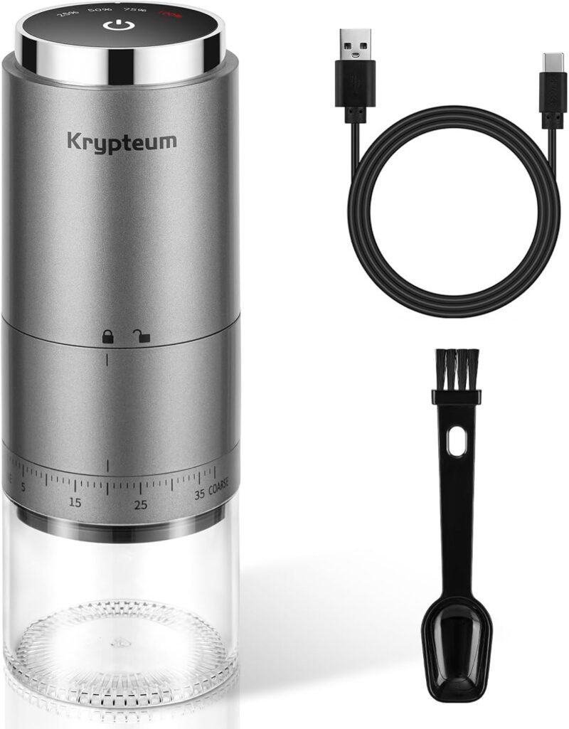 Brew Anywhere: The Ultimate Portable Electric Burr Coffee Grinder Review