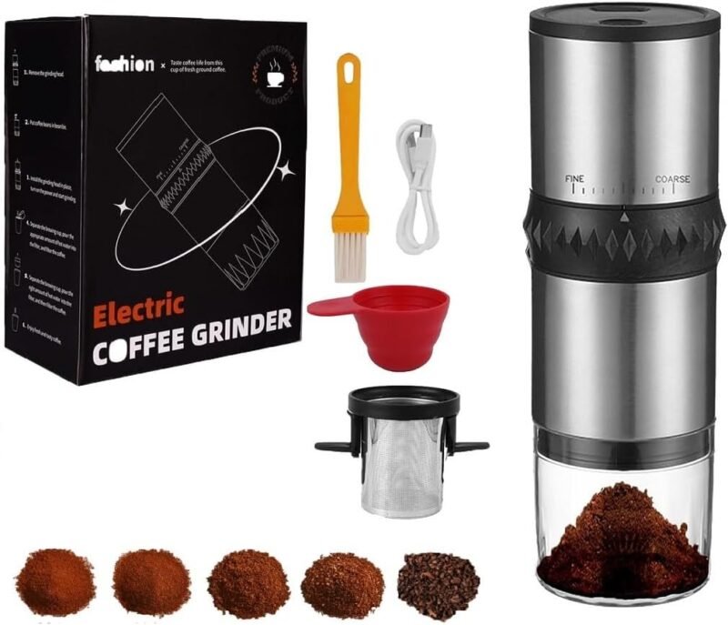 Brew Anywhere: The Ultimate Review of the USB Coffee Grinder Electric Burr