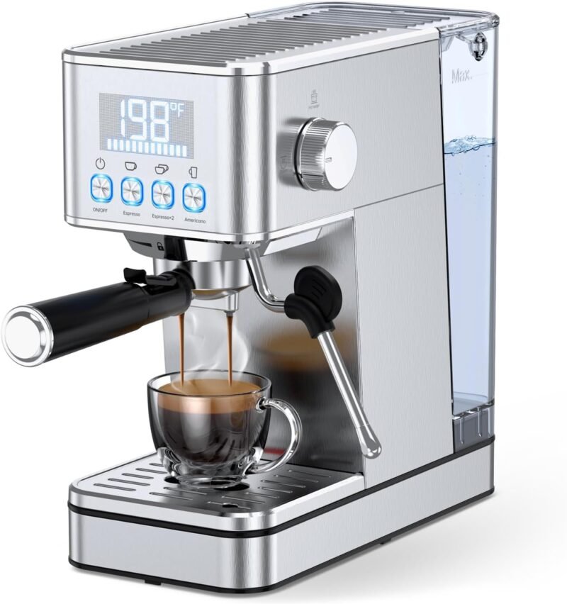 Brew Barista-Quality Coffee at Home: The 20Bar Compact Espresso Machine Review