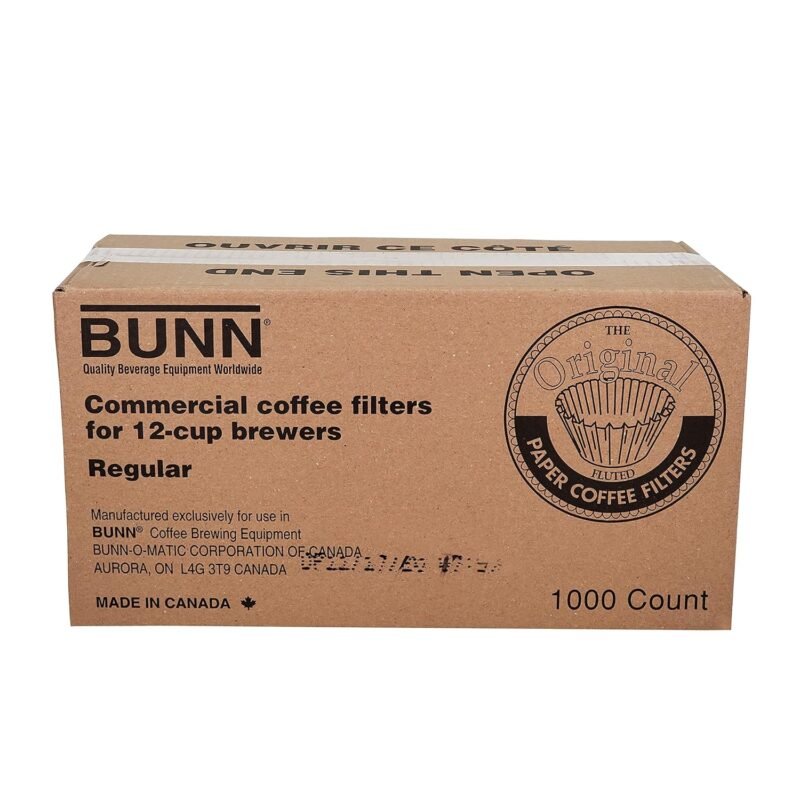 Brew Better: Review of BUNN 12-Cup Commercial Coffee Filters