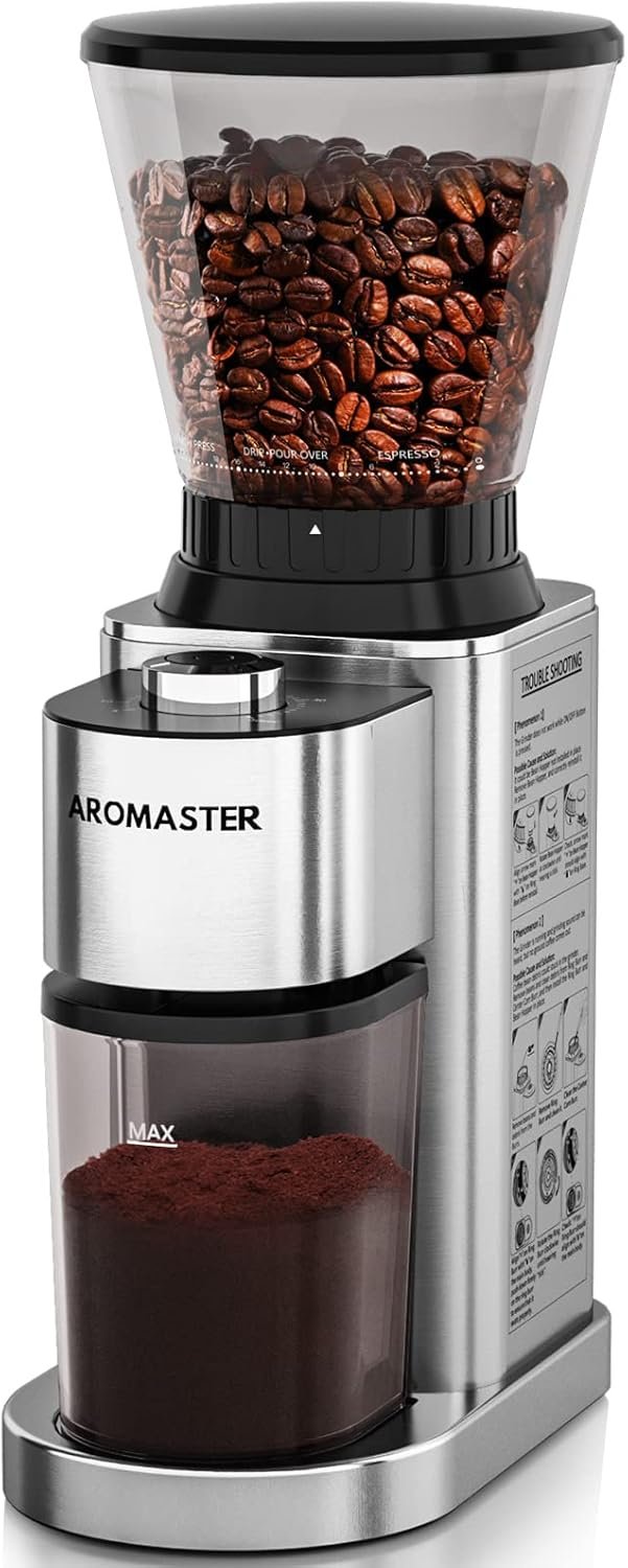 Brew Better: Review of the Aromaster Conical Burr Coffee Grinder