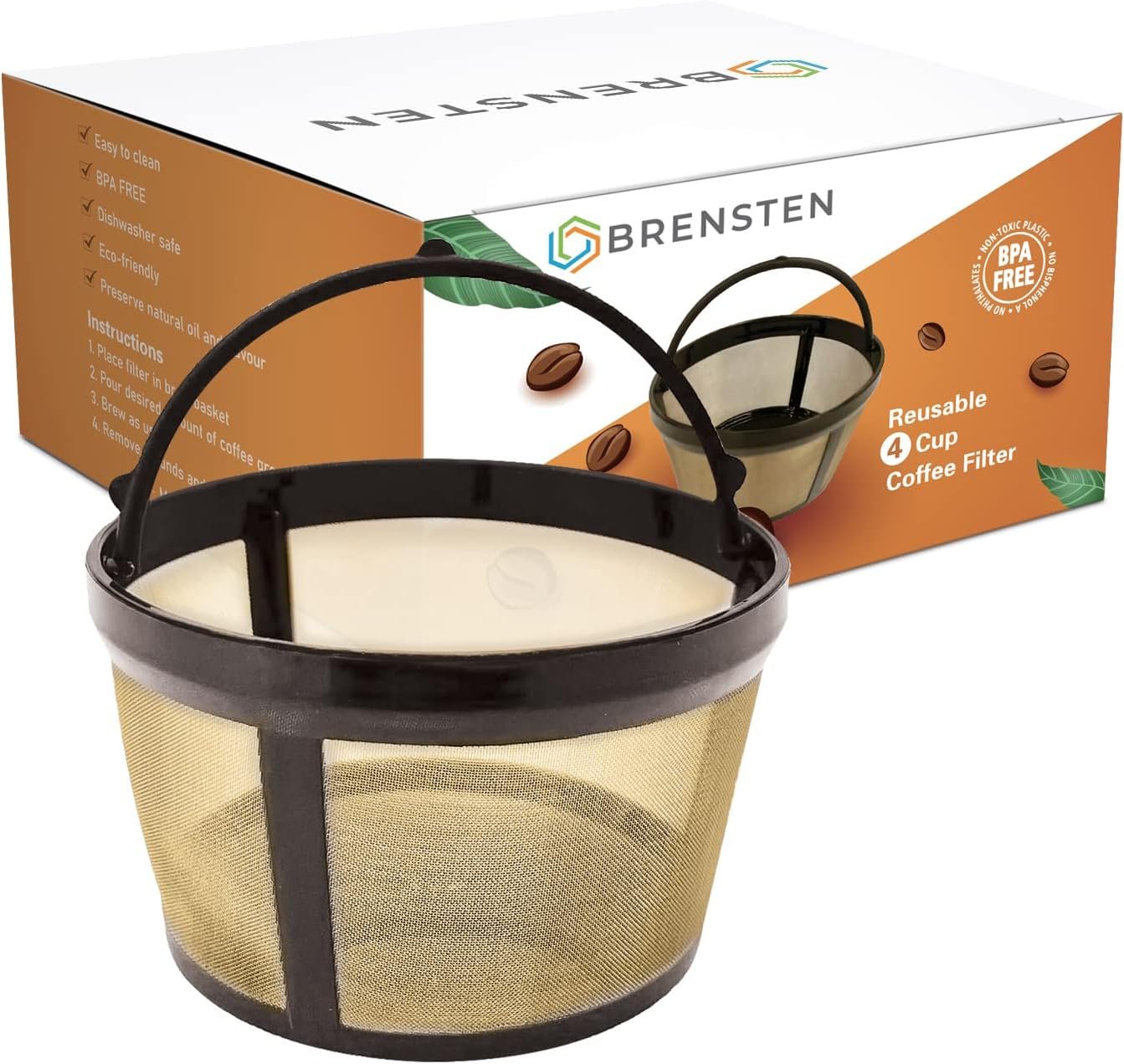 Brew Better: The 4 Cup Reusable Filter Basket for Mr. Coffee