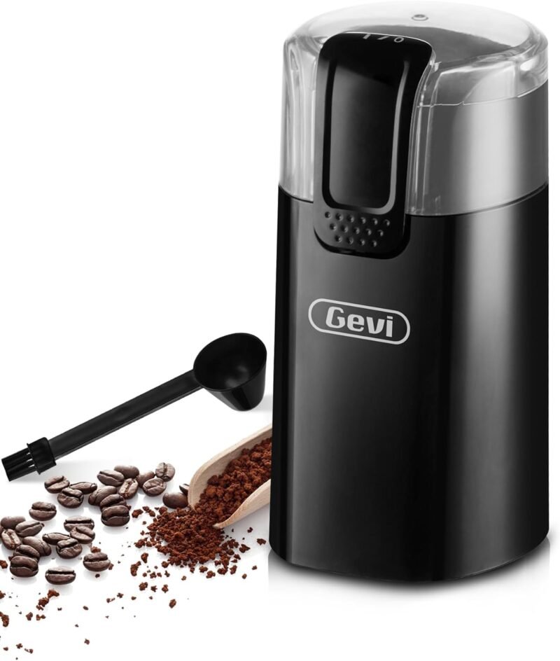 Brew Better: The Noiseless Gevi One-Touch Electric Coffee Grinder Review