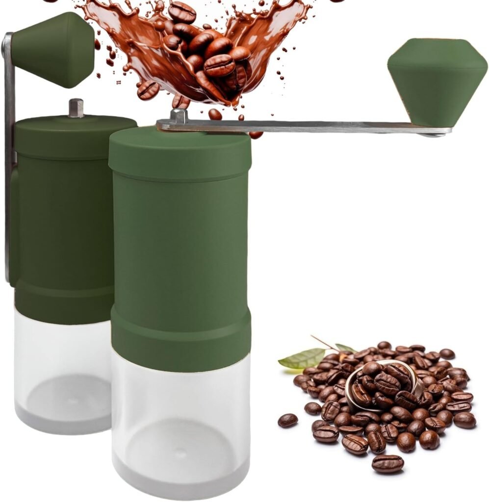 Brew Better: The Stylish Portable Manual Coffee Grinder You Need!