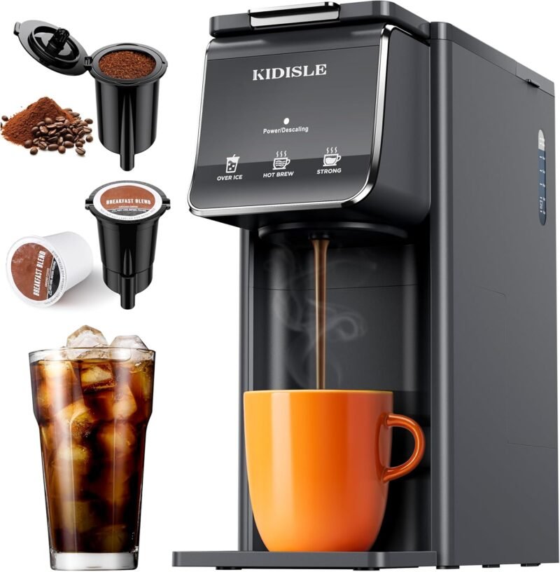 Brew Bliss: Review of the Hot & Iced Coffee Maker for Perfect Sips Every Time!