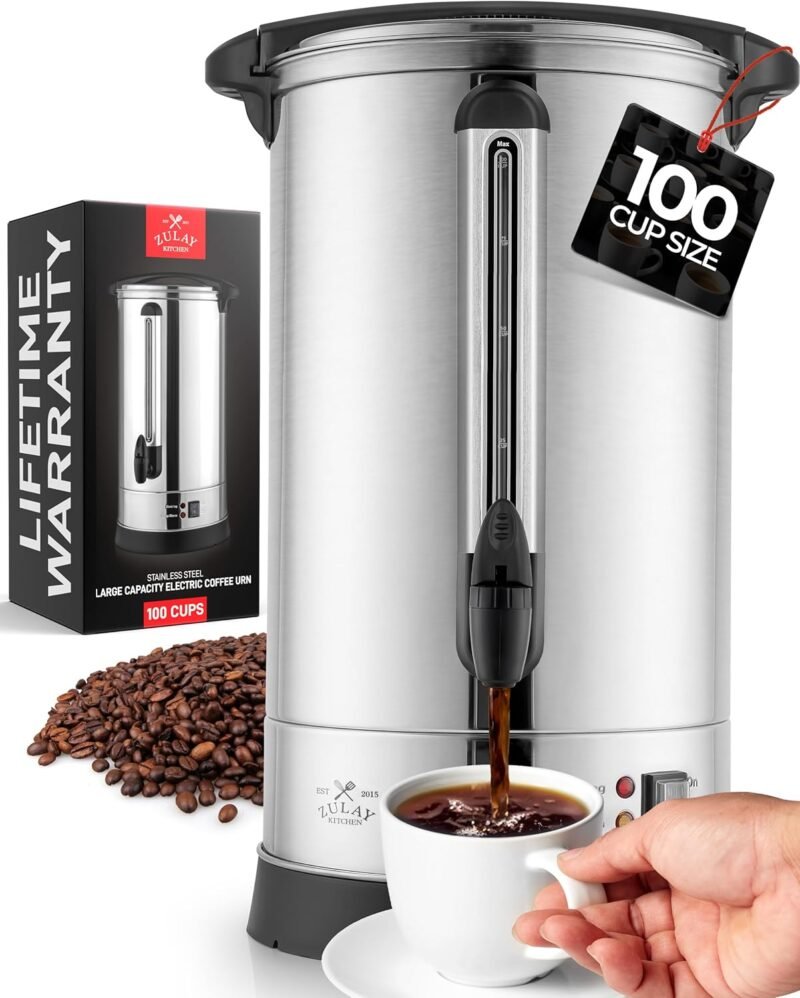 Brew for the Crowd: Zulay Commercial 100-Cup Coffee Maker Review