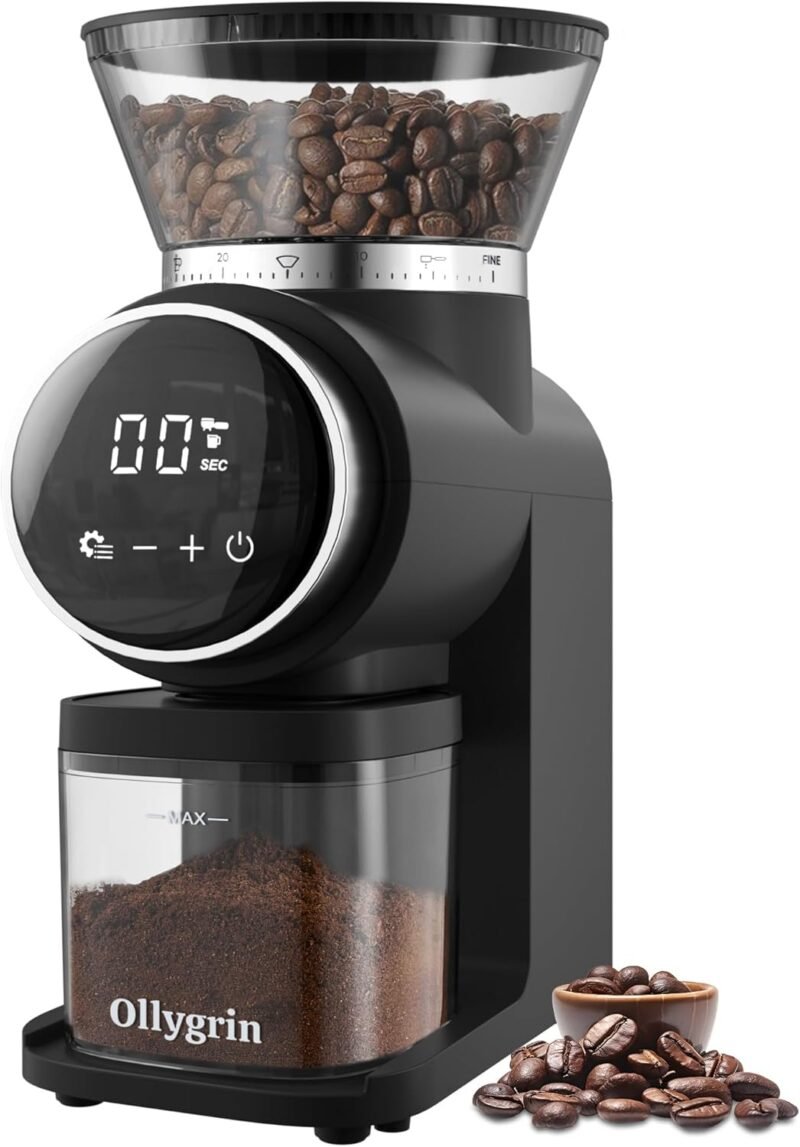 Brew Like a Barista: Review of the Conical Burr Coffee Grinder with 30 Settings