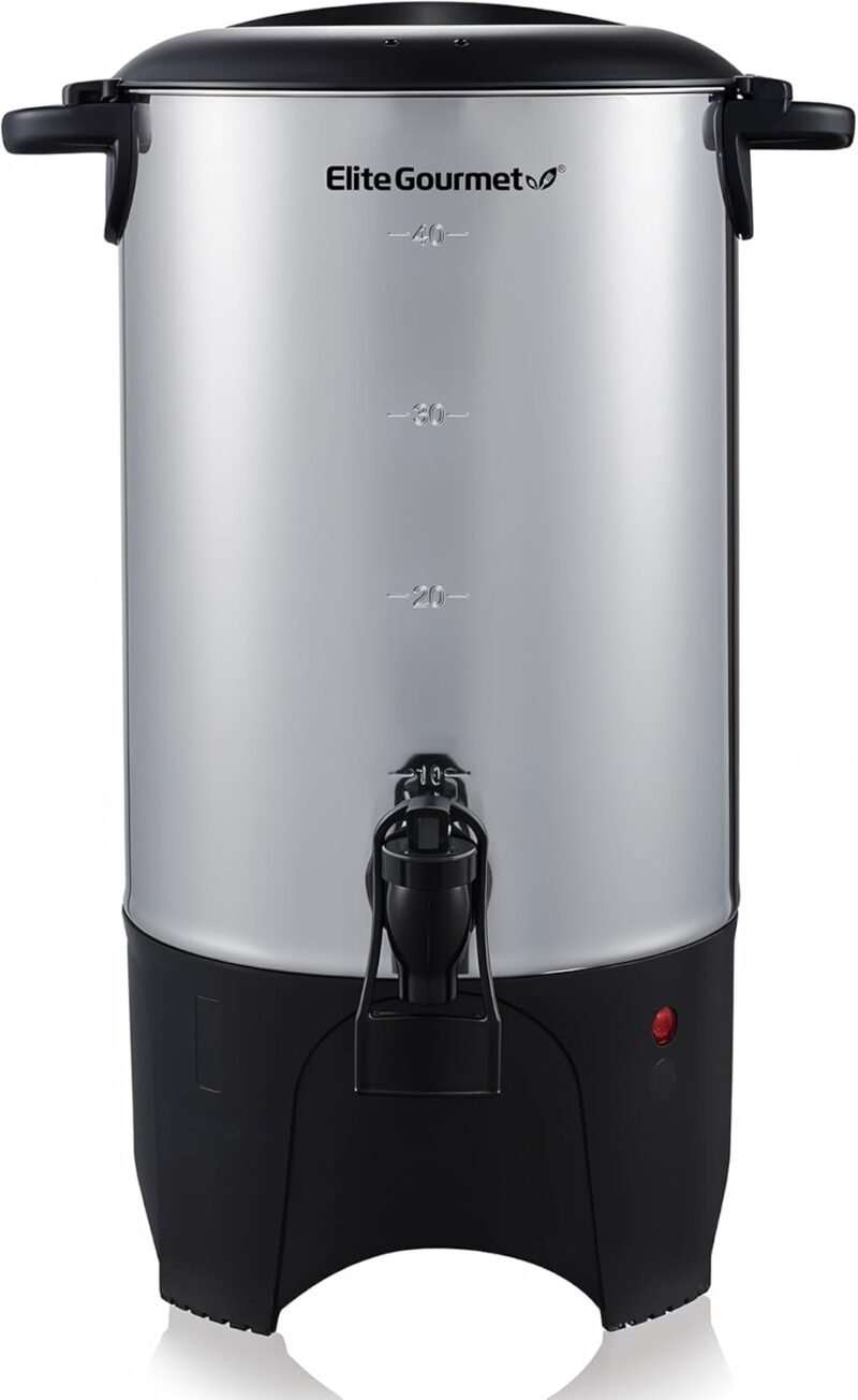 Brew Like a Pro: Review of the Elite Gourmet 40 Cup Coffee Urn