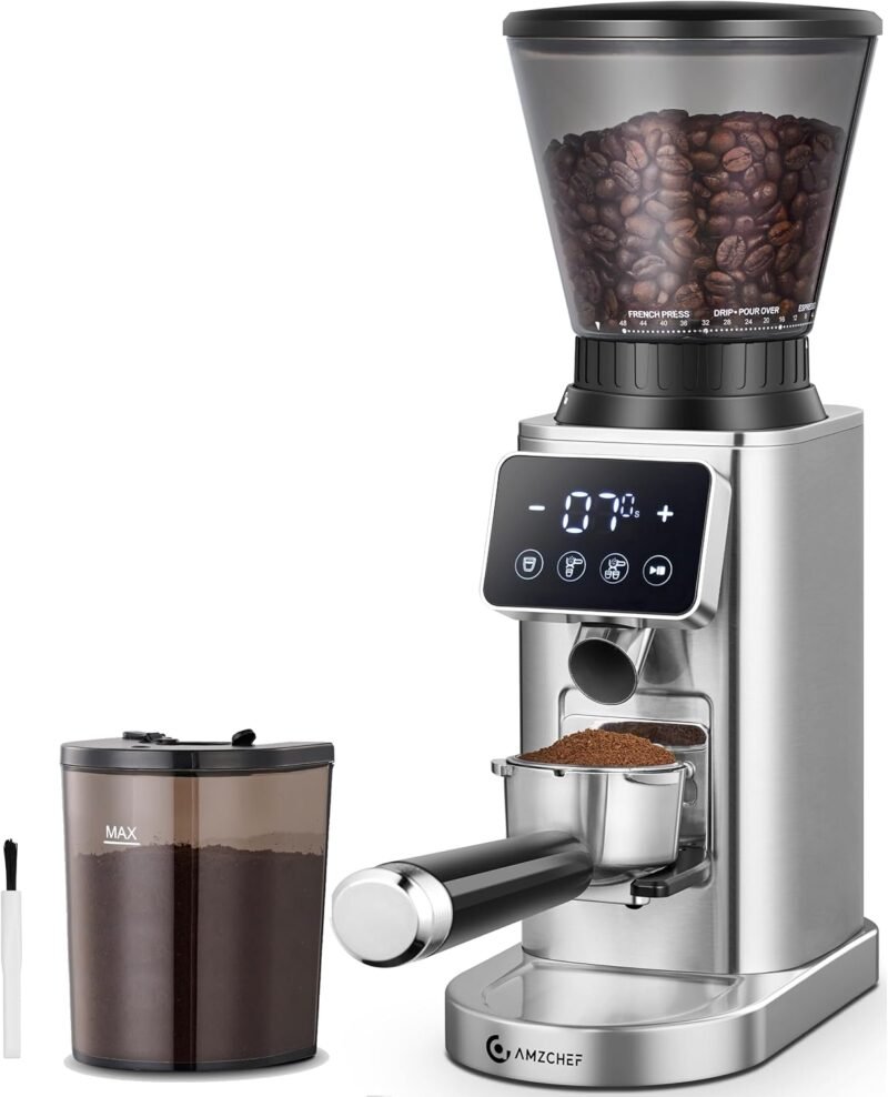 Brew Perfect Coffee: A Review of the AMZCHEF Coffee Grinder