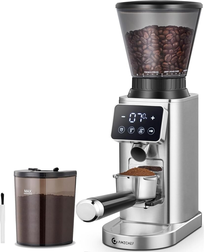 Brew Perfect Coffee: A Review of the AMZCHEF Coffee Grinder