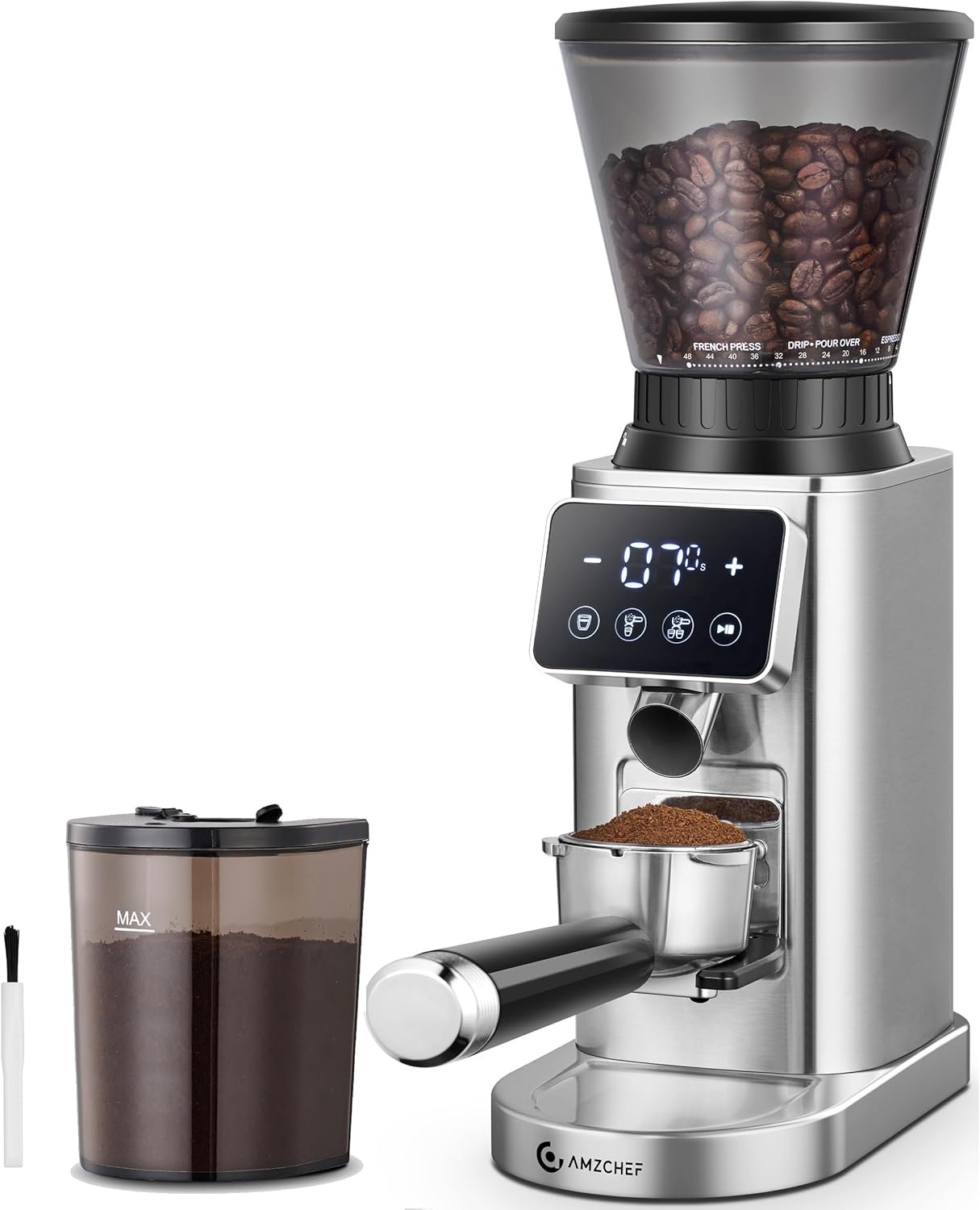 Brew Perfect Coffee: A Review of the AMZCHEF Coffee Grinder