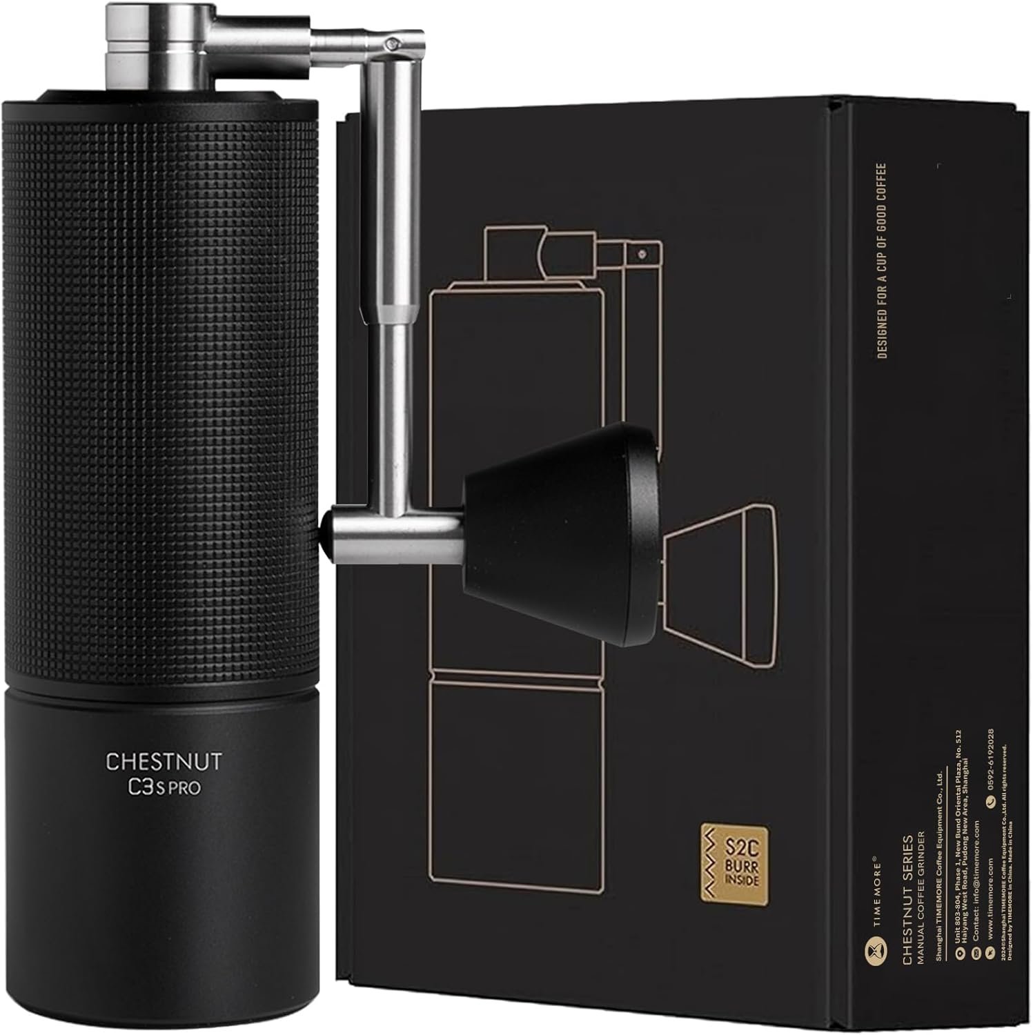 Brew Perfect Coffee Anywhere: A Review of the TIMEMORE Chestnut C3S Pro Manual Grinder
