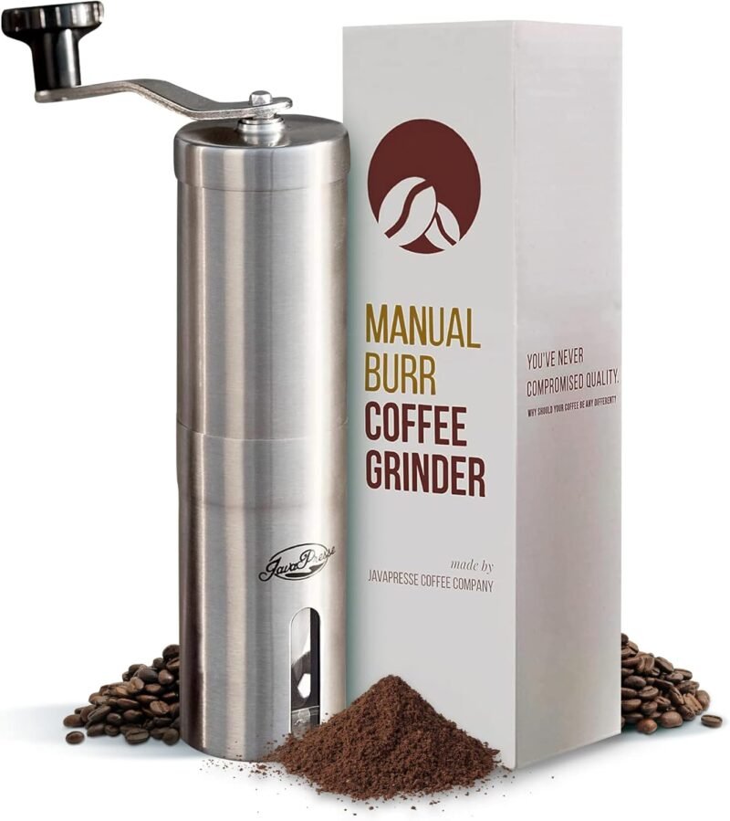 Brew Perfect Coffee Anywhere: JavaPresse Manual Stainless Steel Grinder Reviewed