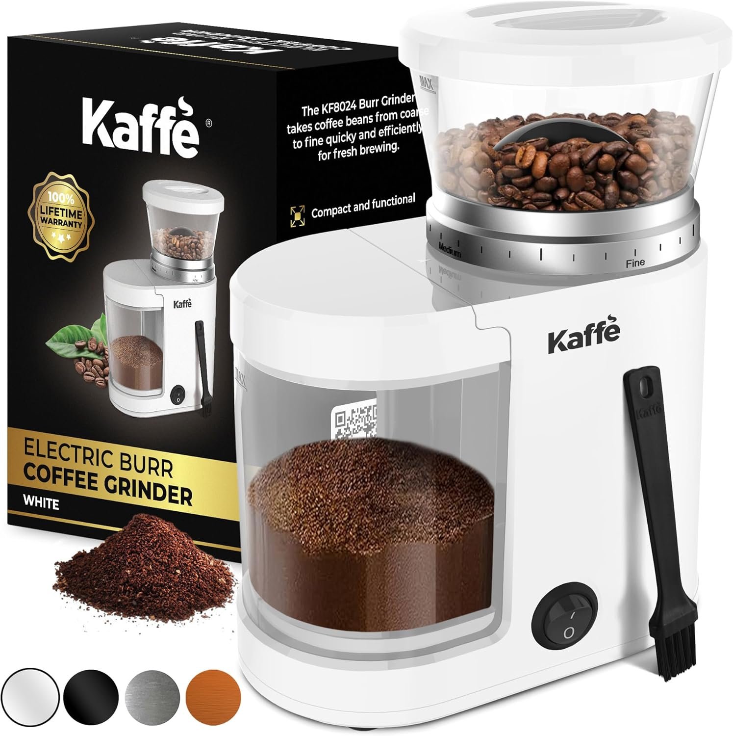 Brew Perfect Coffee: Kaffe Electric Burr Grinder Review