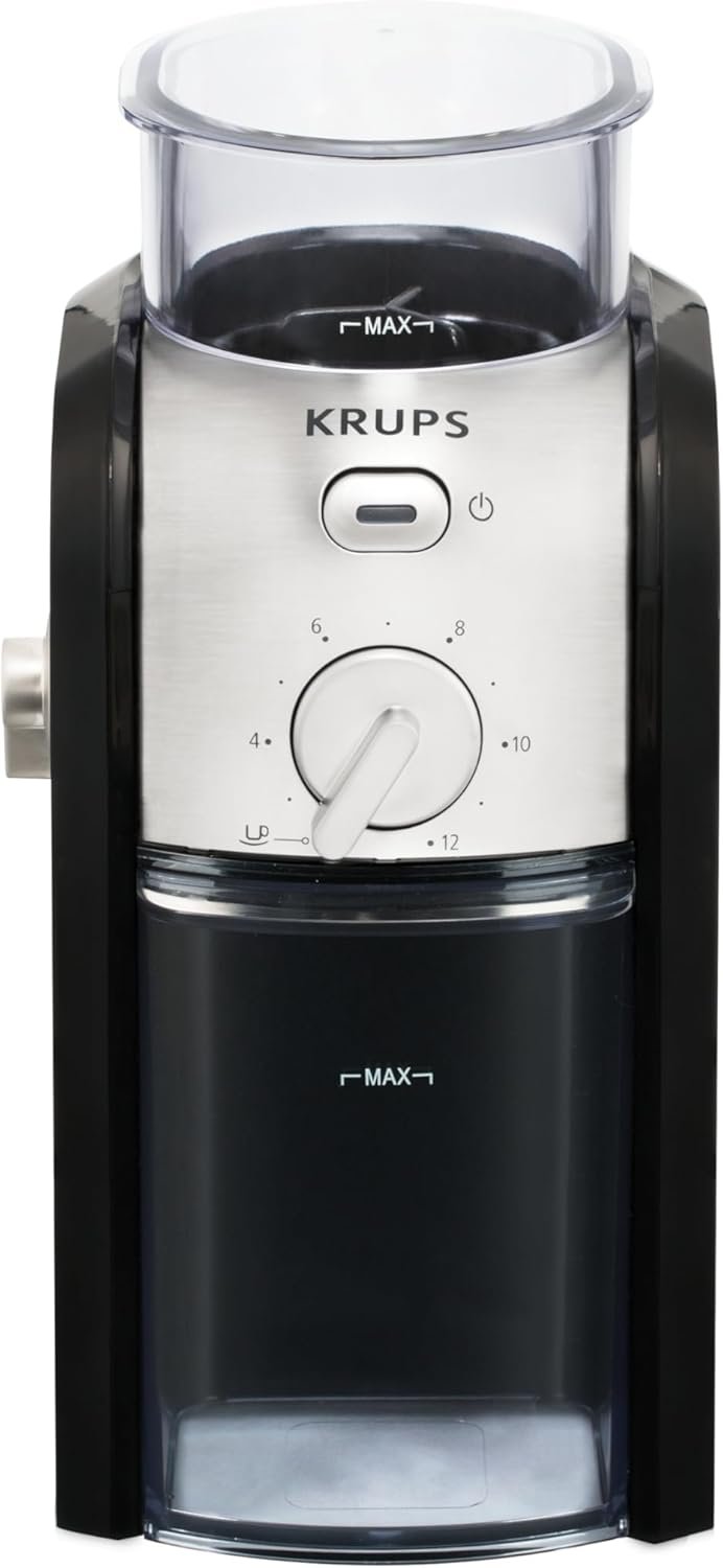 Brew Perfect Coffee: KRUPS Grind Size & Cup Selection Grinder Review