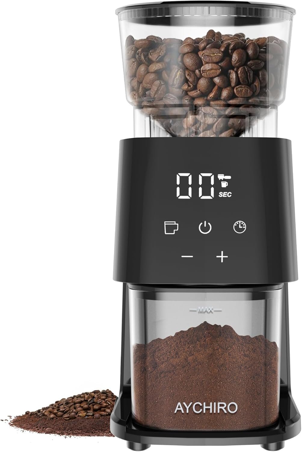 Brew Perfect Coffee: Review of the Adjustable Burr Coffee Grinder with Touchscreen