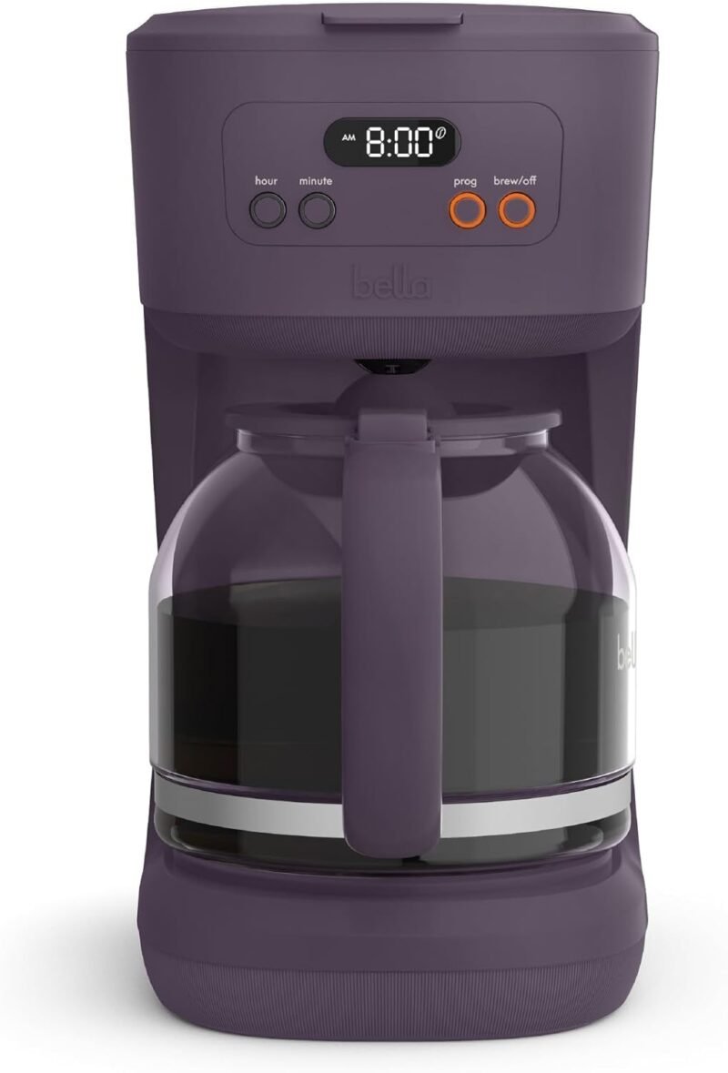Brew Perfection: A Review of the Bella 12 Cup Programmable Coffee Maker