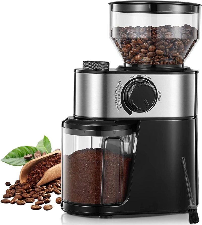 Brew Perfection: A Review of the FOHERE Electric Burr Coffee Grinder