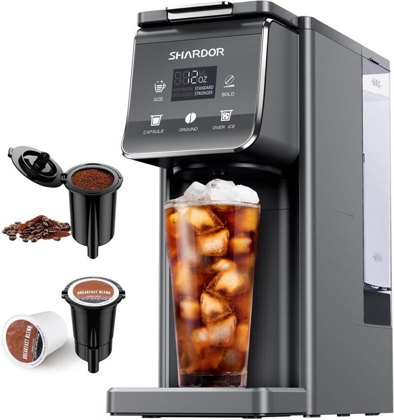 Brew Perfection: A Review of the SHARDOR Hot & Iced K Cup Coffee Maker