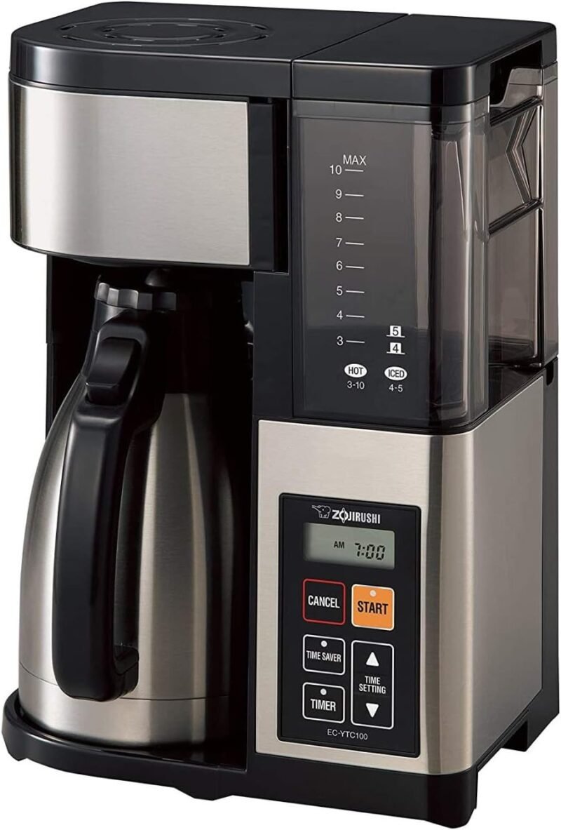 Brew Perfection: A Review of the Zojirushi EC-YTC100XB 10-Cup Coffee Maker