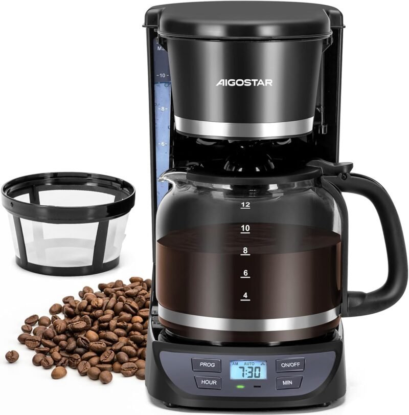 Brew Perfection: Aigostar Programmable Coffee Maker Review