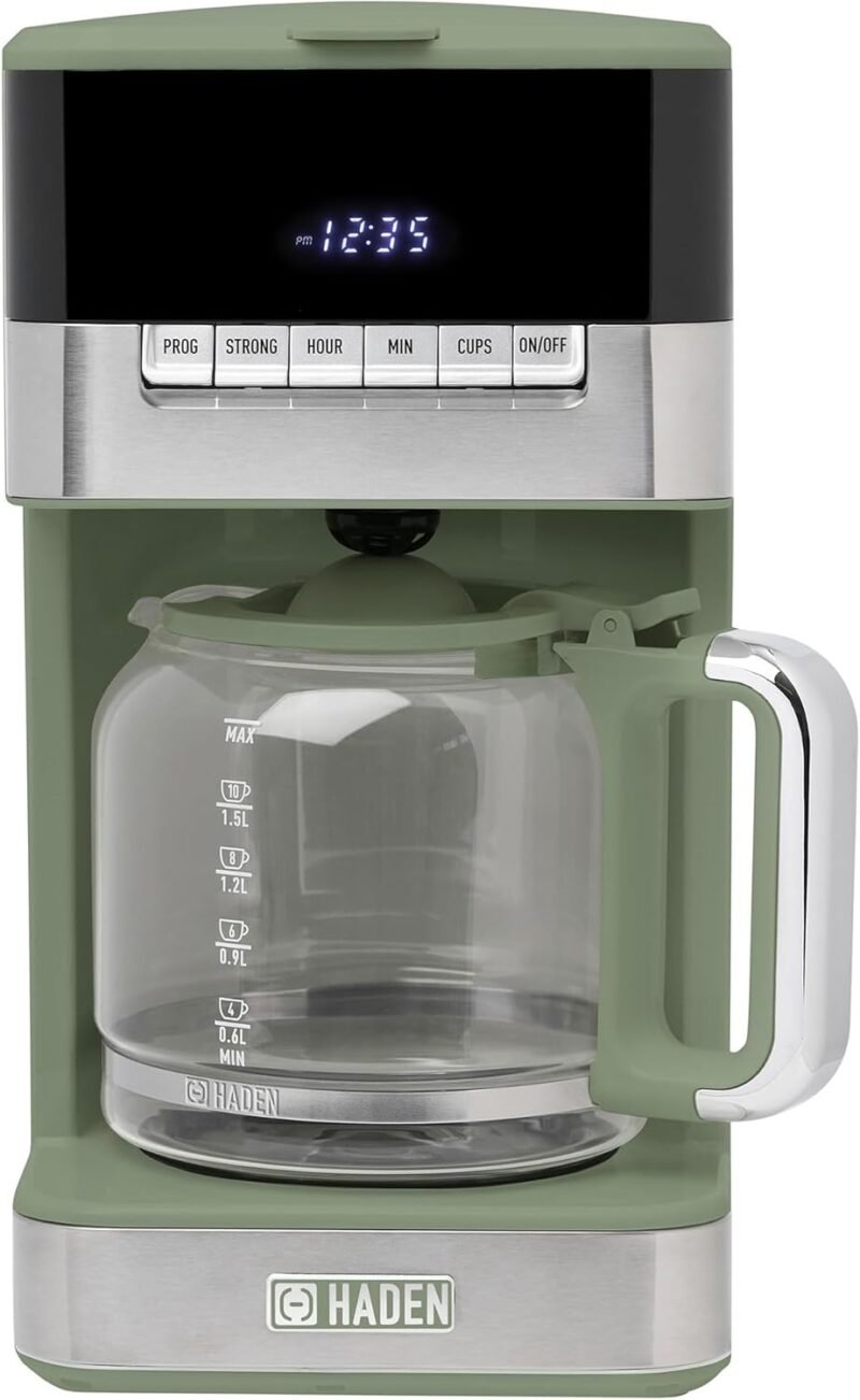 Brew Perfection: Haden Programmable Drip Coffee Maker Review