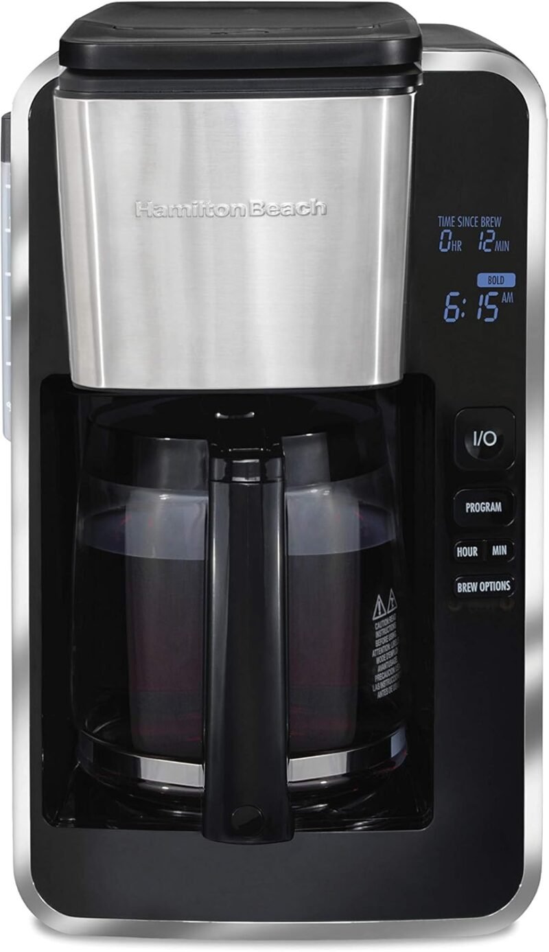 Brew Perfection: Hamilton Beach 12-Cup Programmable Coffee Maker Review