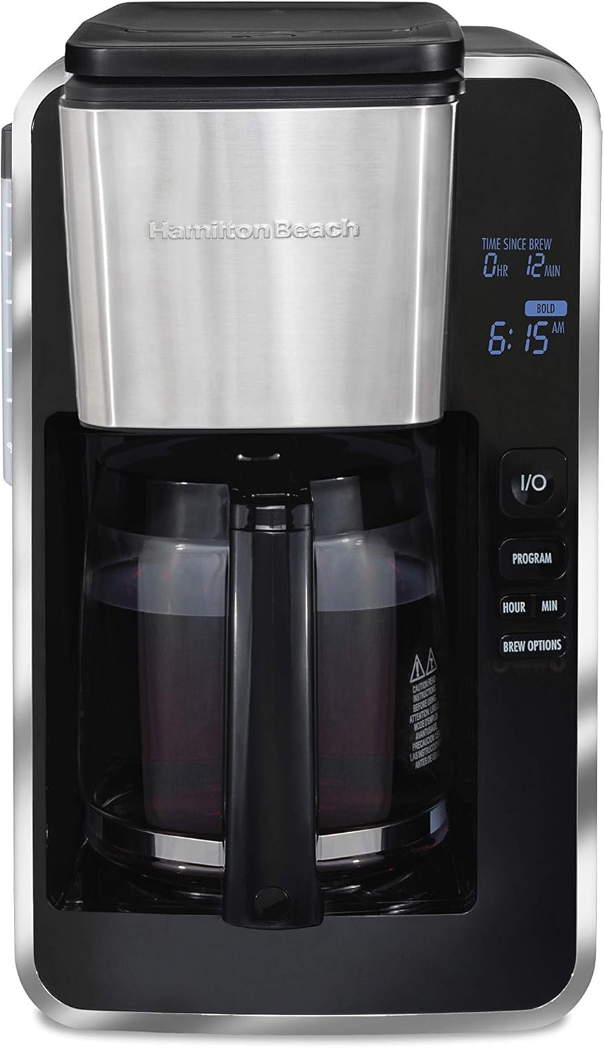 Brew Perfection: Hamilton Beach 12-Cup Programmable Coffee Maker Review