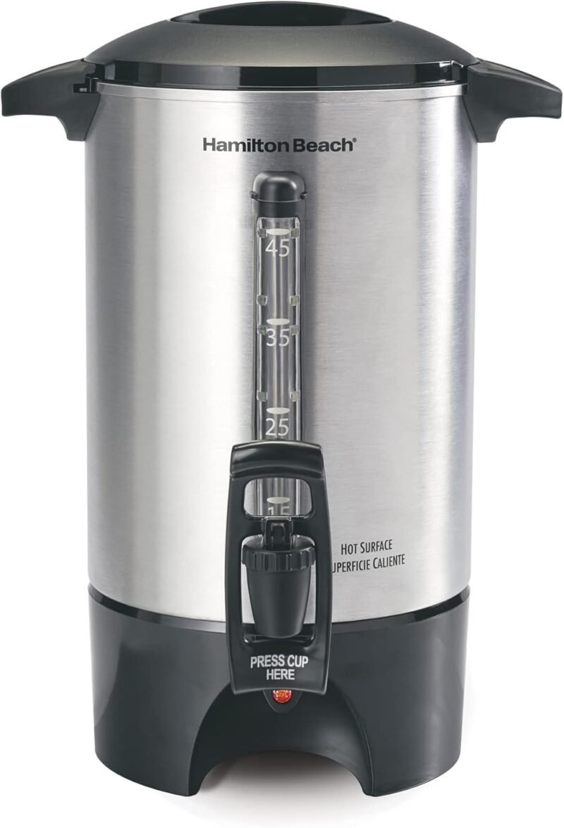 Brew Perfection: Hamilton Beach 45 Cup Coffee Urn Review