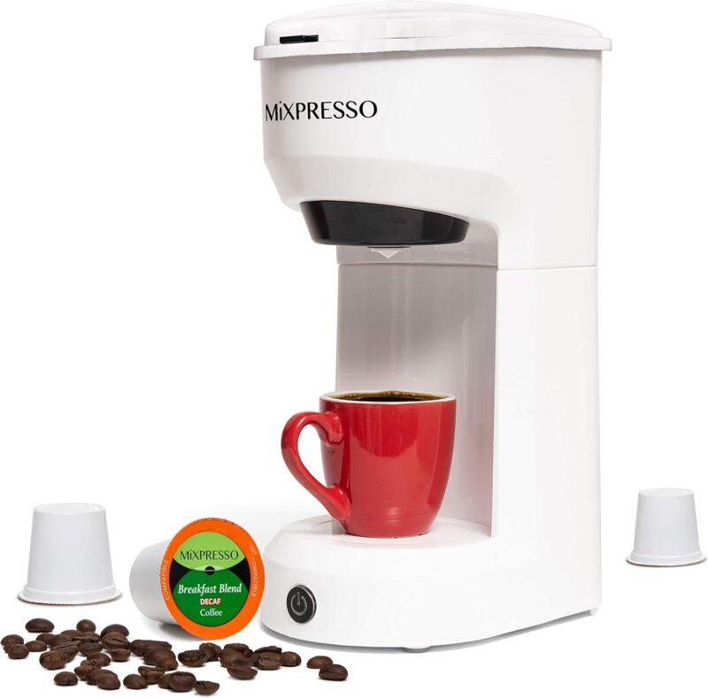Brew Perfection: Mixpresso 2 in 1 Single Serve Coffee Maker Review