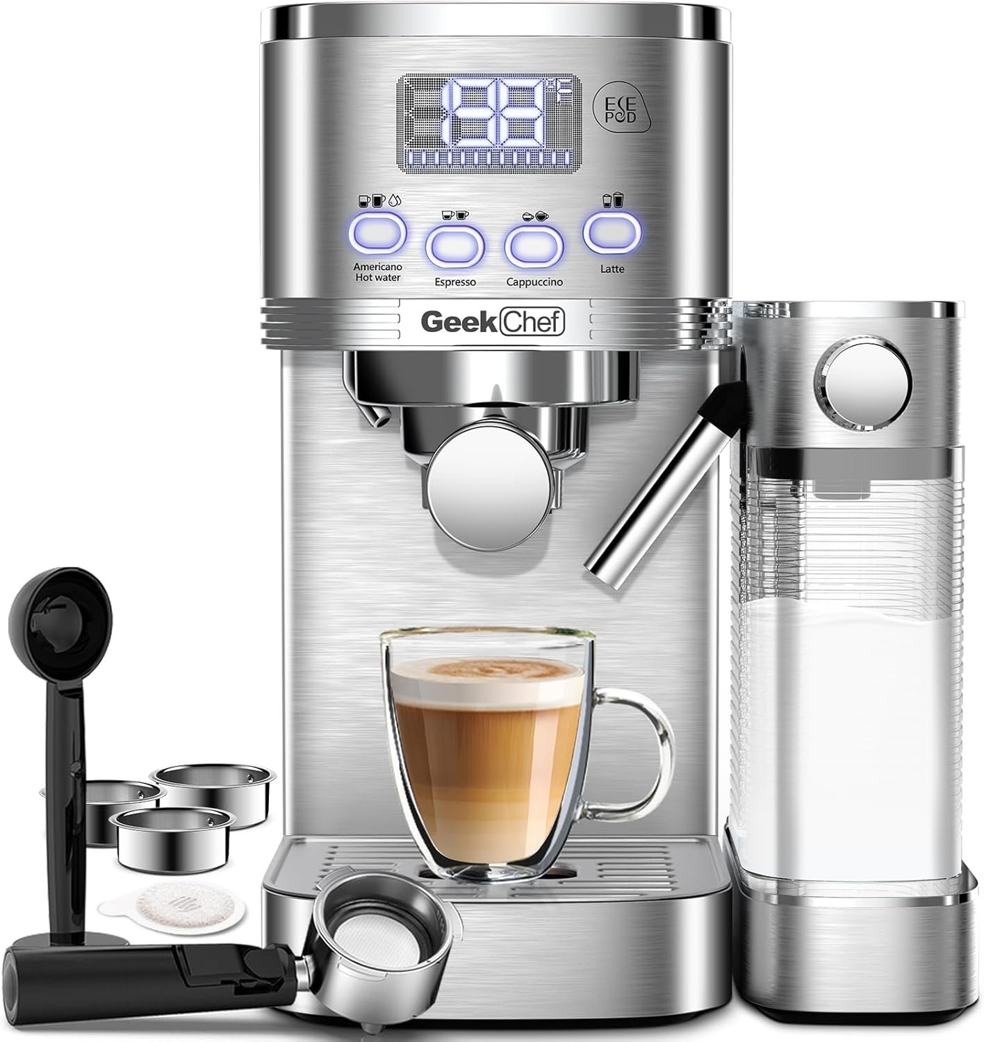 Brew Perfection: Review of the Geek Chef Espresso & Cappuccino Machine