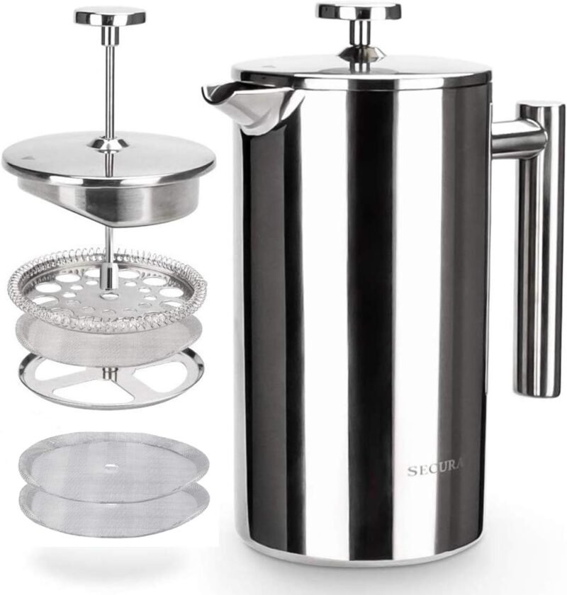 Brew Perfection: Secura French Press Coffee Maker Review
