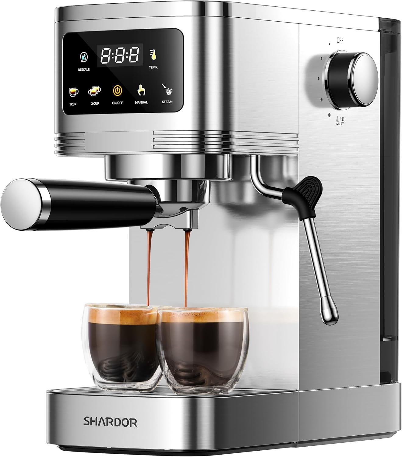 Brew Perfection: SHARDOR 20 Bar Espresso Machine Review and Recommendations