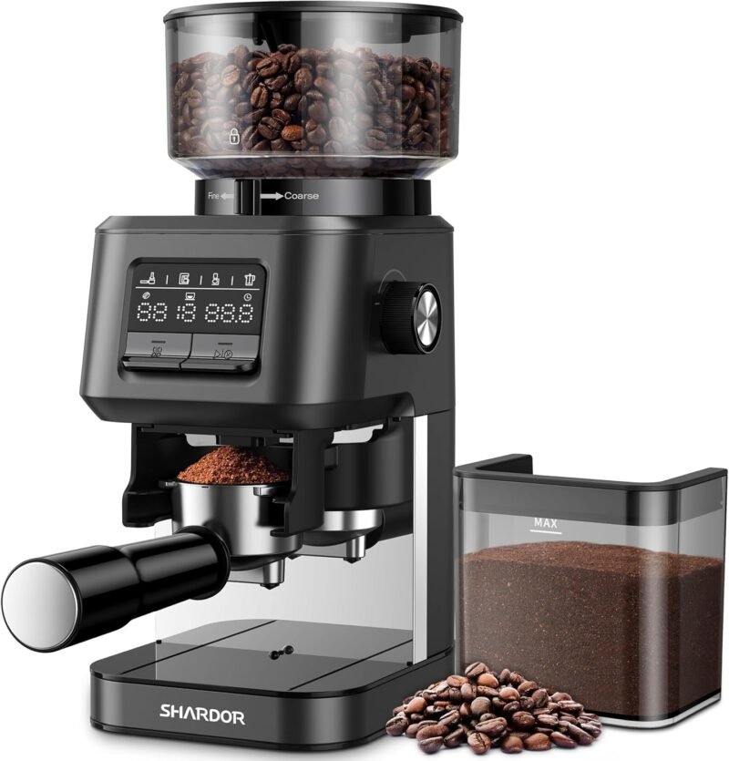 Brew Perfection: SHARDOR Conical Burr Coffee Grinder Review
