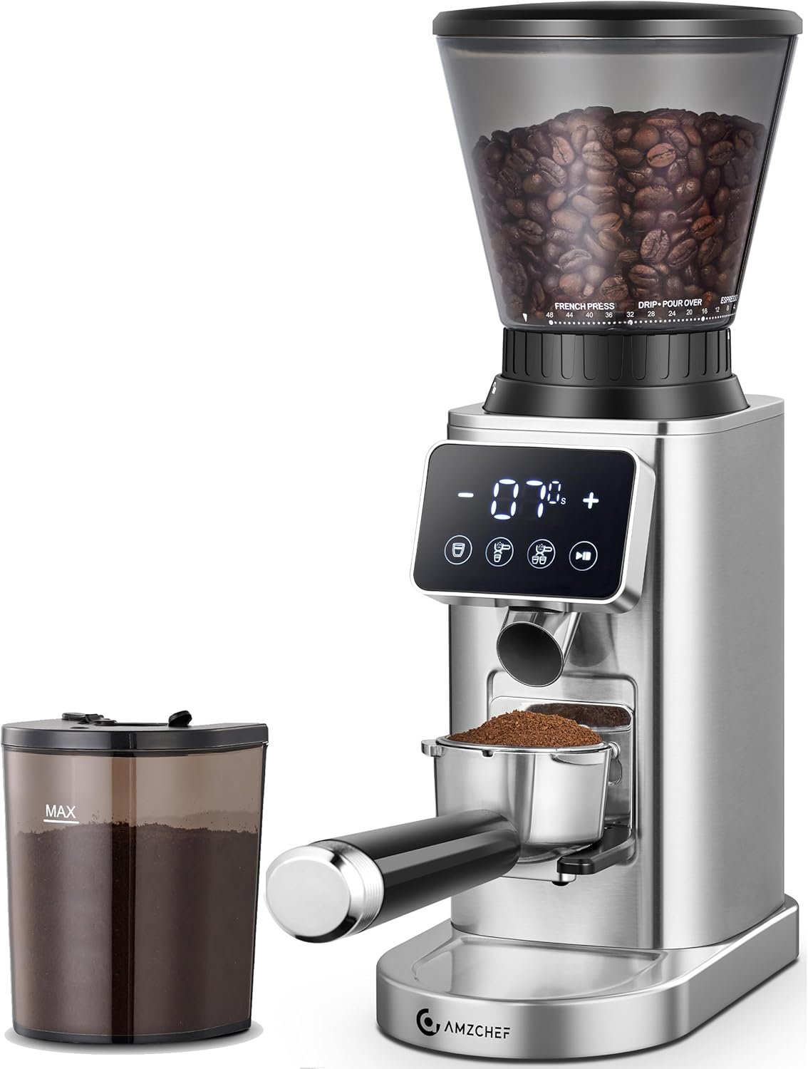 Brew Perfection: The AMZCHEF Coffee Grinder Review and Insights