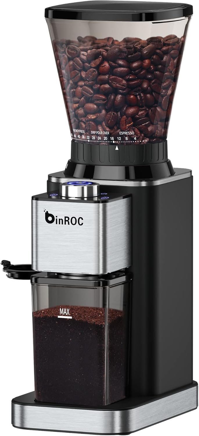 Brew Perfection: The Anti-Static Conical Burr Coffee Grinder Review