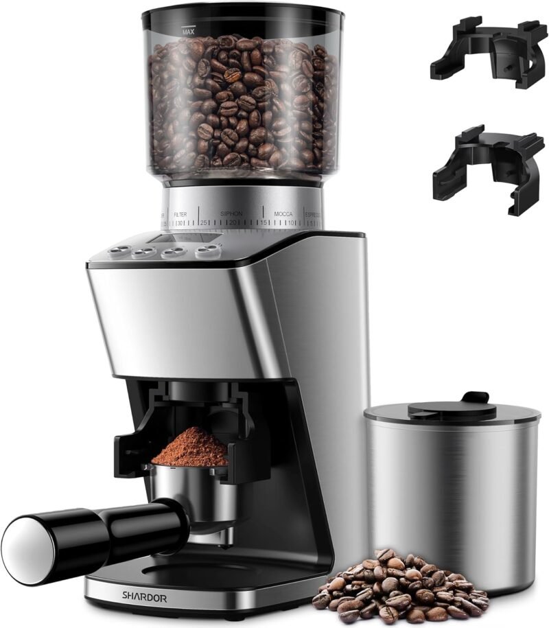 Brew Perfection: The SHARDOR Conical Burr Coffee Grinder Reviewed!
