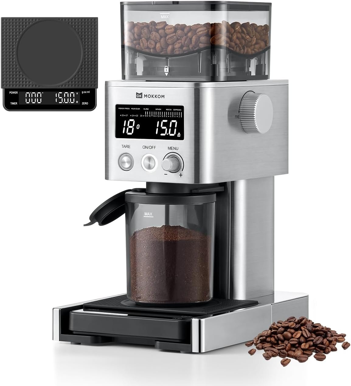Brew Perfection: The Ultimate Bluetooth Coffee Grinder Review