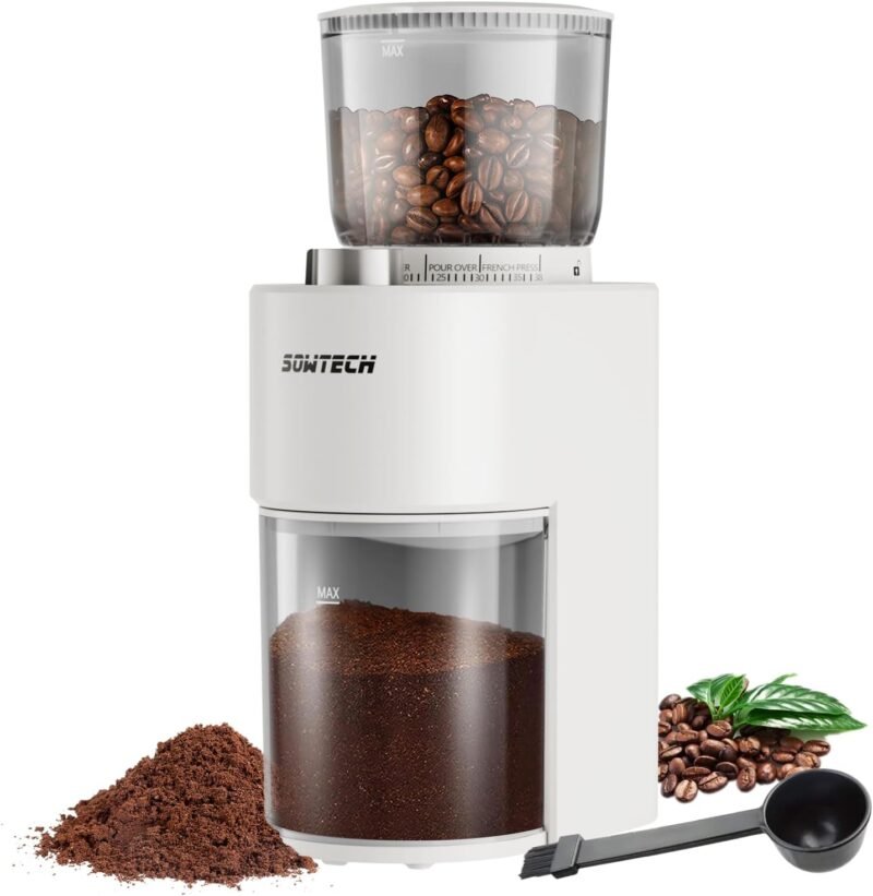Brew Perfection: The Ultimate Review of the Anti-Static Conical Burr Coffee Grinder