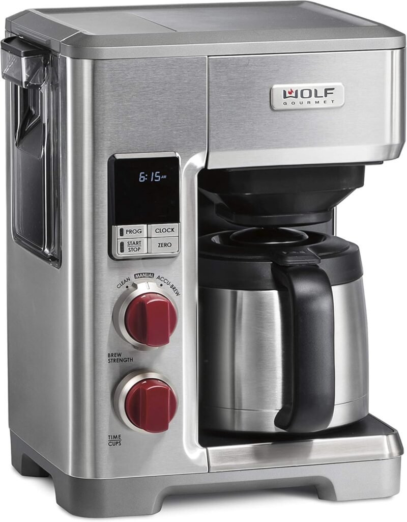 Brew Perfection: WOLF GOURMET Programmable Coffee Maker System Reviewed!