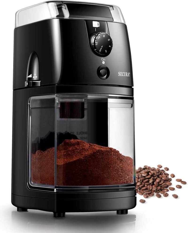 Brew Perfectly: Secura Electric Burr Coffee Grinder Review